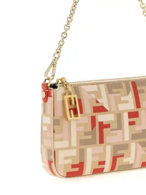 'Baguette' pouch Woman FENDI Multicolor