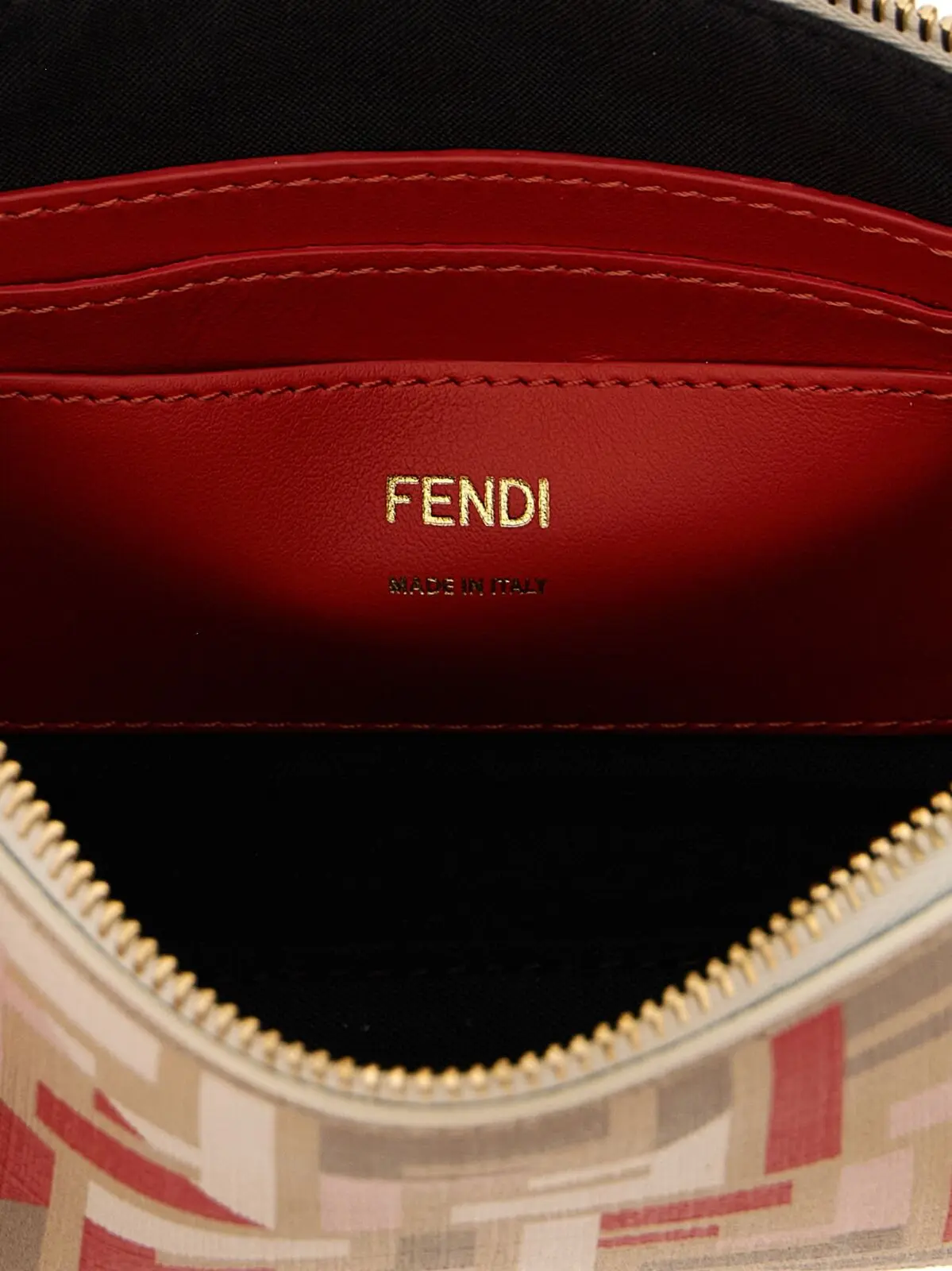 Косметичка Fendi Baguette Багатокольорова 4 'Baguette' pouch 54% polyurethane 22% polyamide 12% cotton 12% polyester FENDI Multicolor