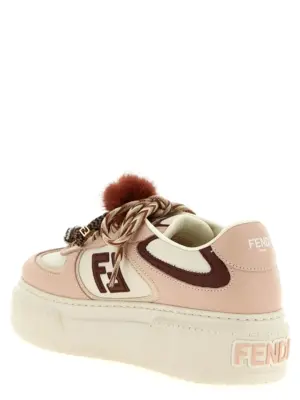 'Fendi Match' sneakers 100% calfskin leather (Bos Taurus) FENDI Pink