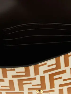 'FF Diamonds' wallet on chain 100% calfskin leather (Bos Taurus) FENDI Multicolor