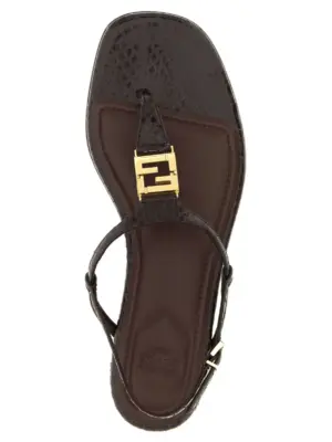 'Fendi FFold' sandals 100% aye FENDI Purple