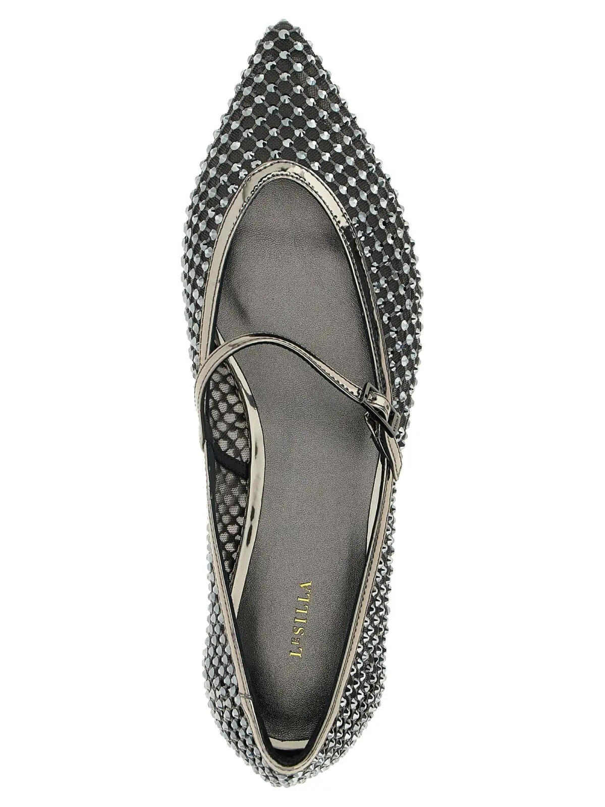 Балетки Gilda Le Silla Сірі 4 'Gilda' ballet flats 38% polyamide 38% polyester 36% viscose 17% silk 1% sp LE SILLA Gray