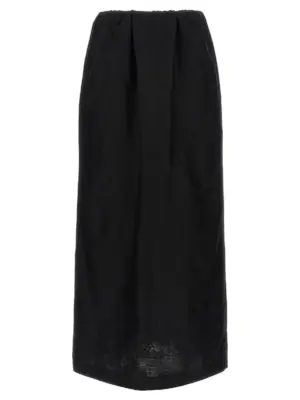 'Saul' skirt THE ROW Black