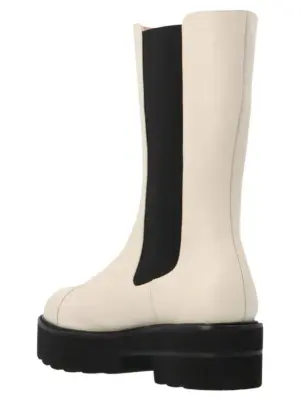 ‘Presley’ Chelsea boots PRESLEYULTRALIFTBOOTIECHIOAT STUART WEITZMAN Beige