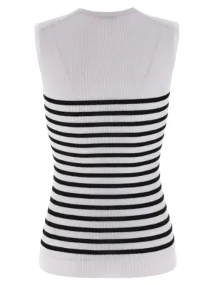 'Renato' top 9831511K511870 KHAITE White/Black