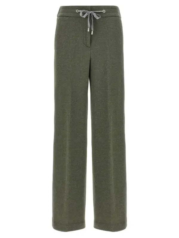 Lurex joggers PESERICO Green