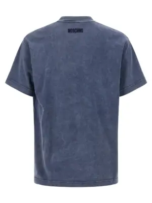 'Smiley®' T-shirt A070352441290 MOSCHINO Blue