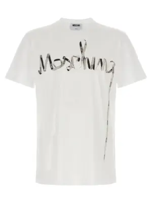 Printed T-shirt MOSCHINO White