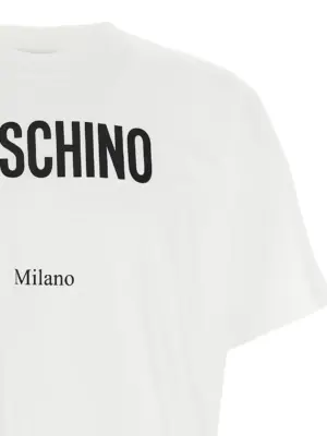 Logo T-shirt Man MOSCHINO Multicolor