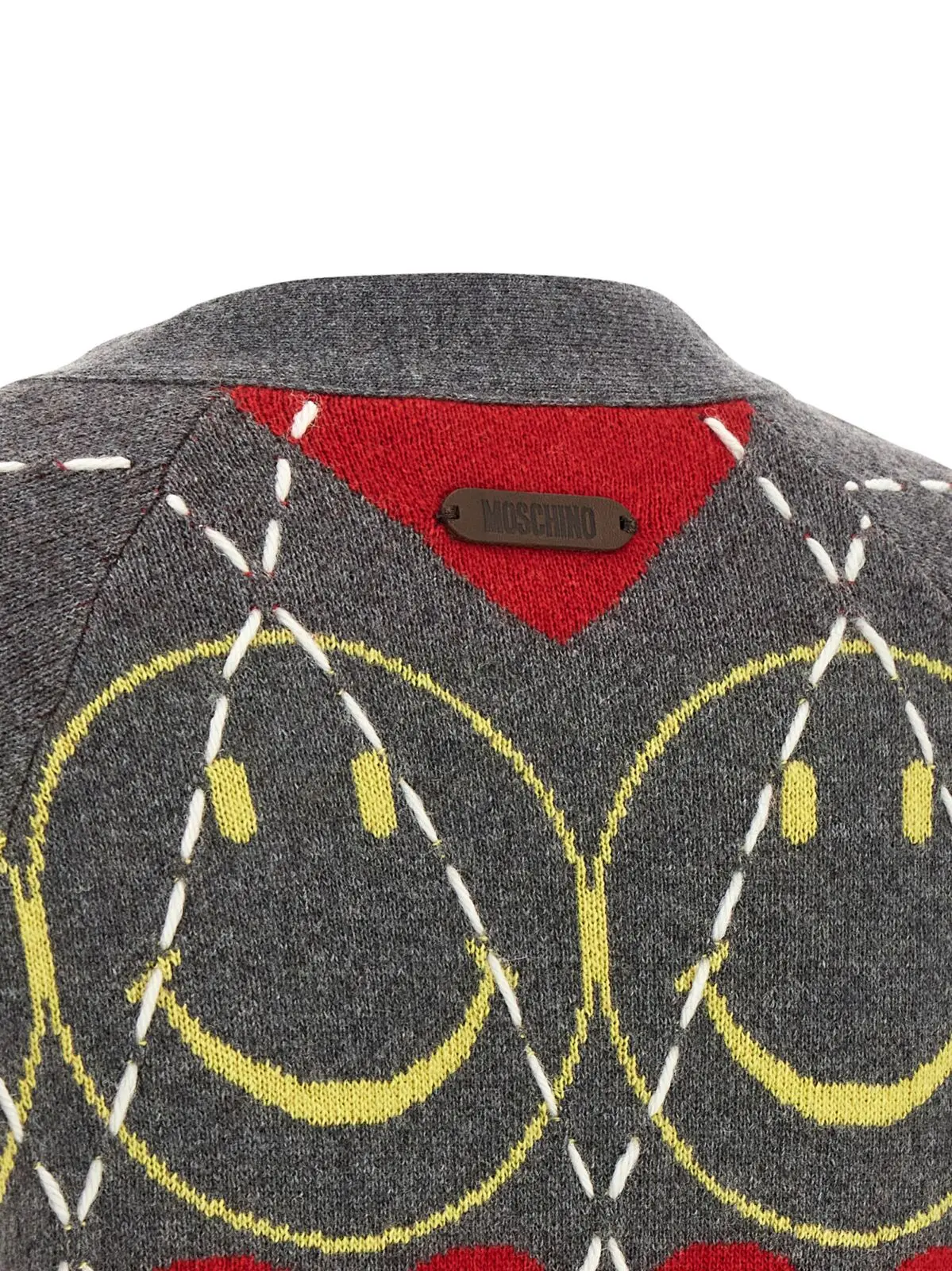 Кардиган Moschino Smiley® Багатокольоровий 4 'Smiley®' cardigan 36% wo