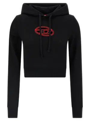 'Slimmy Hood' sweatshirt DIESEL Black