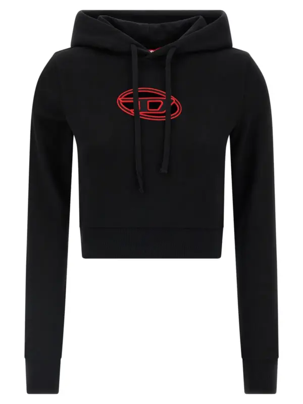 'Slimmy Hood' sweatshirt DIESEL Black