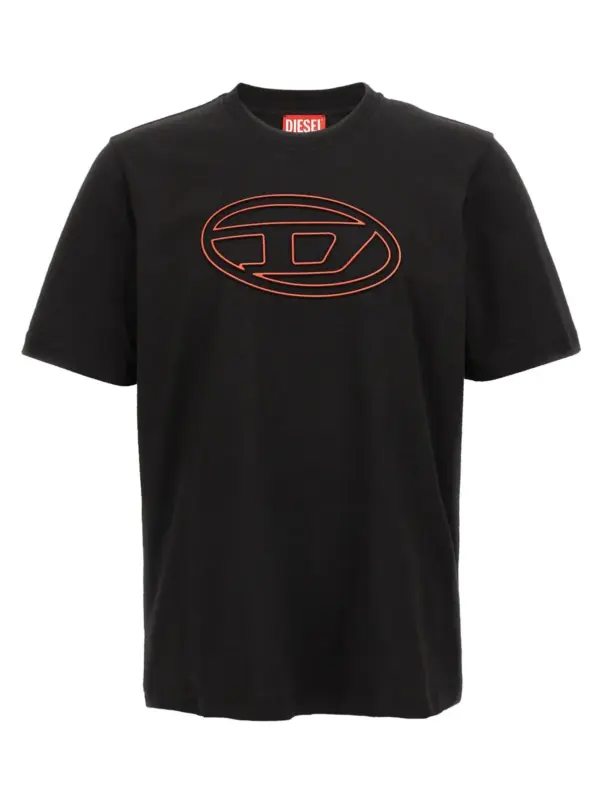 'T-Adjust-Bigoval' T-shirt DIESEL Black