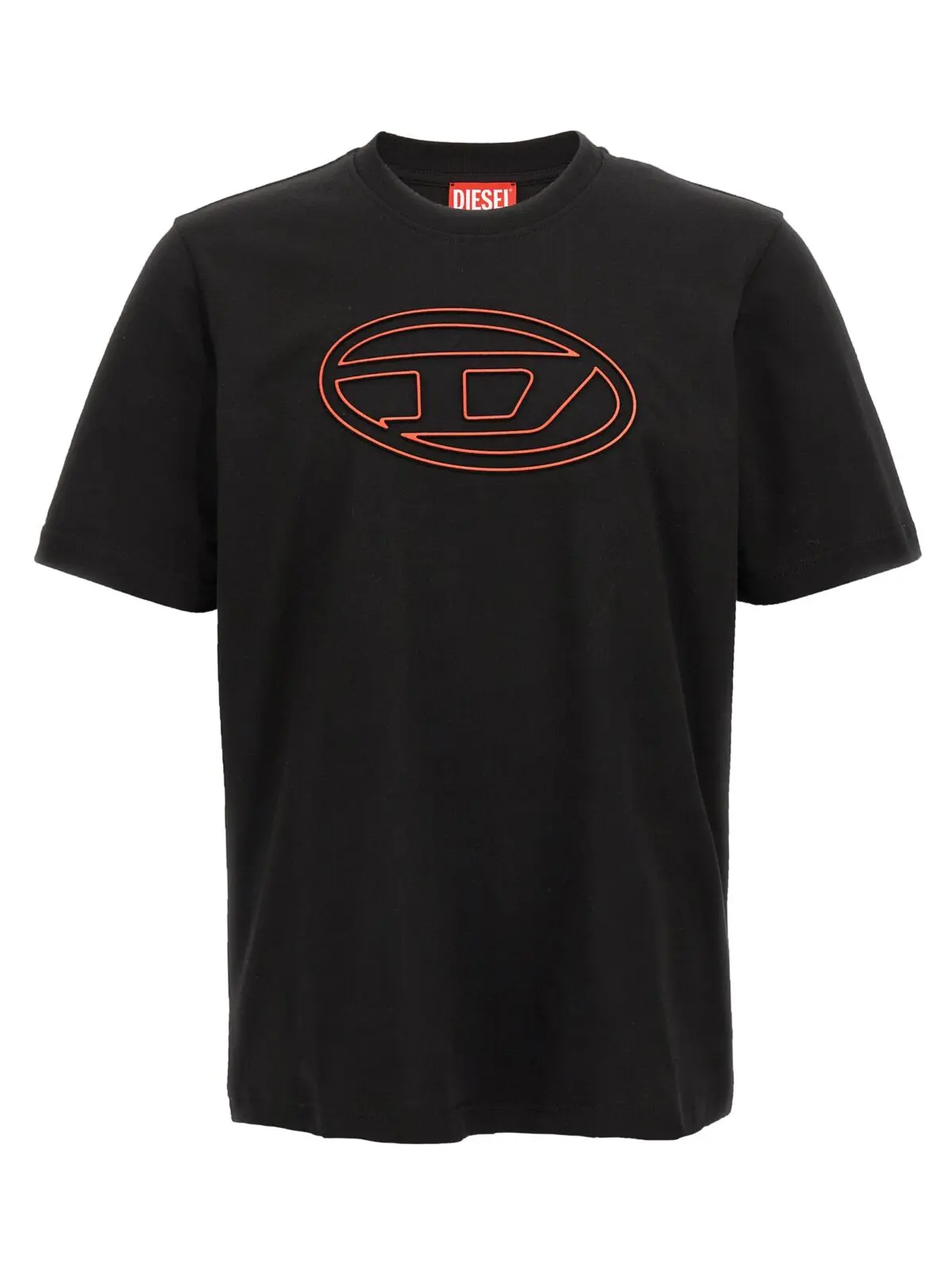 Футболка Diesel T-Adjust-Bigoval Чорна 1 'T-Adjust-Bigoval' T-shirt DIESEL Black
