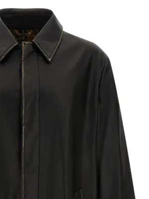 'J-Rivers' car coat Man DIESEL Black