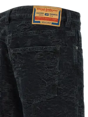 '2024 D-MACS' jeans 100% cotton DIESEL Black