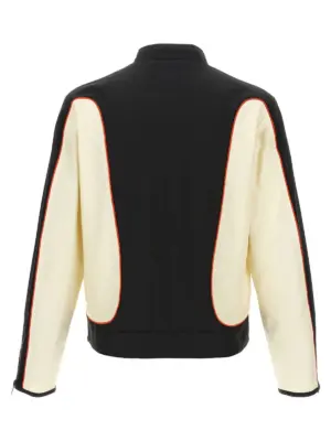 'J-Blink-Wrd' jacket A194420PDAI9XX DIESEL White/Black