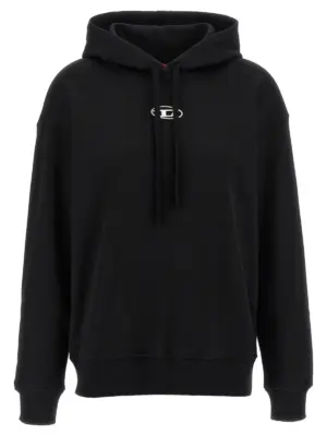 'F-Buxt-Hood-Od' hoodie DIESEL Black