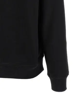 'F-Buxt-Hood-Od' hoodie 100% cotton DIESEL Black