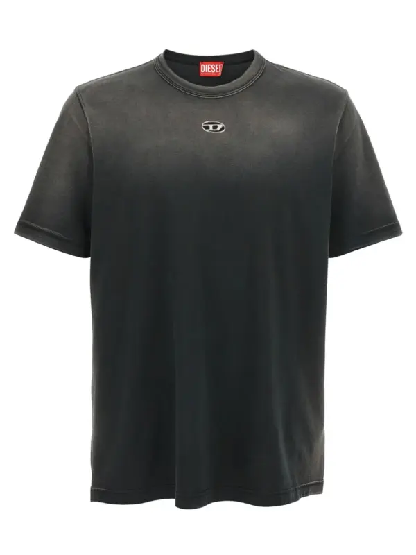'T-Adjust-T1' T-shirt DIESEL Black