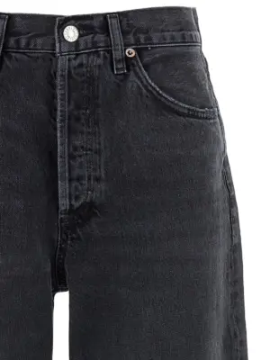 'Dame' jeans Woman AGOLDE Black
