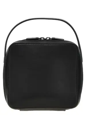 'Leather Small Travel Case' handbag AURALEE Black