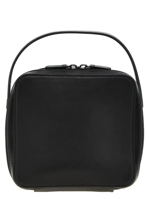 'Leather Small Travel Case' handbag AURALEE Black
