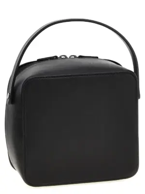 'Leather Small Travel Case' handbag A25SB05AEWBLACK AURALEE Black