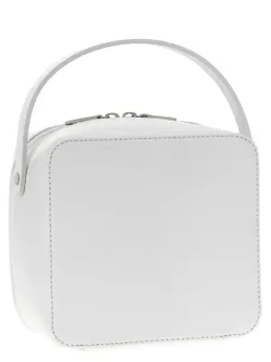 'Leather Small Travel Case' handbag A25SB05AEWWHITE AURALEE White