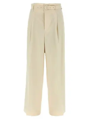 Wool pants AURALEE Beige