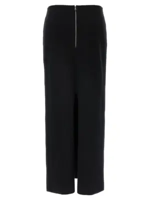 Double face knit skirt A25SS02WFBLACK AURALEE Black