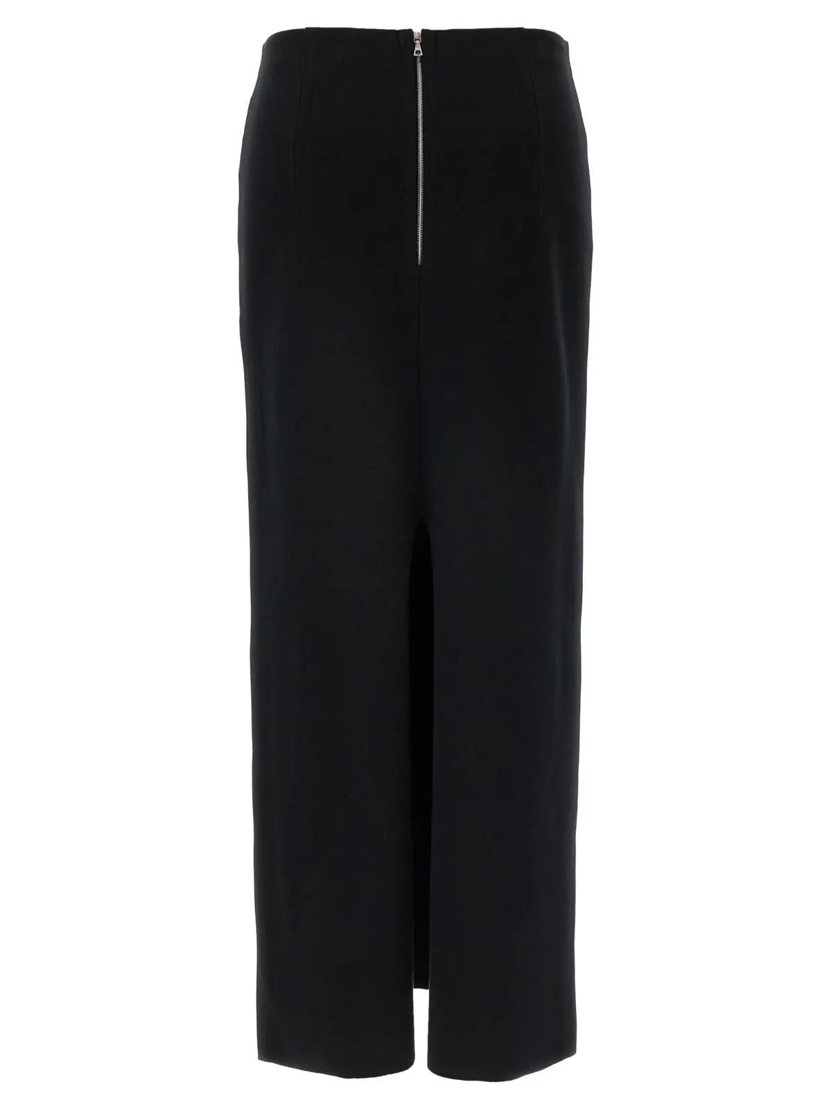 Спідниця з подвійного трикотажу Double face knit Auralee Чорна 2 Double face knit skirt A25SS02WFBLACK AURALEE Black