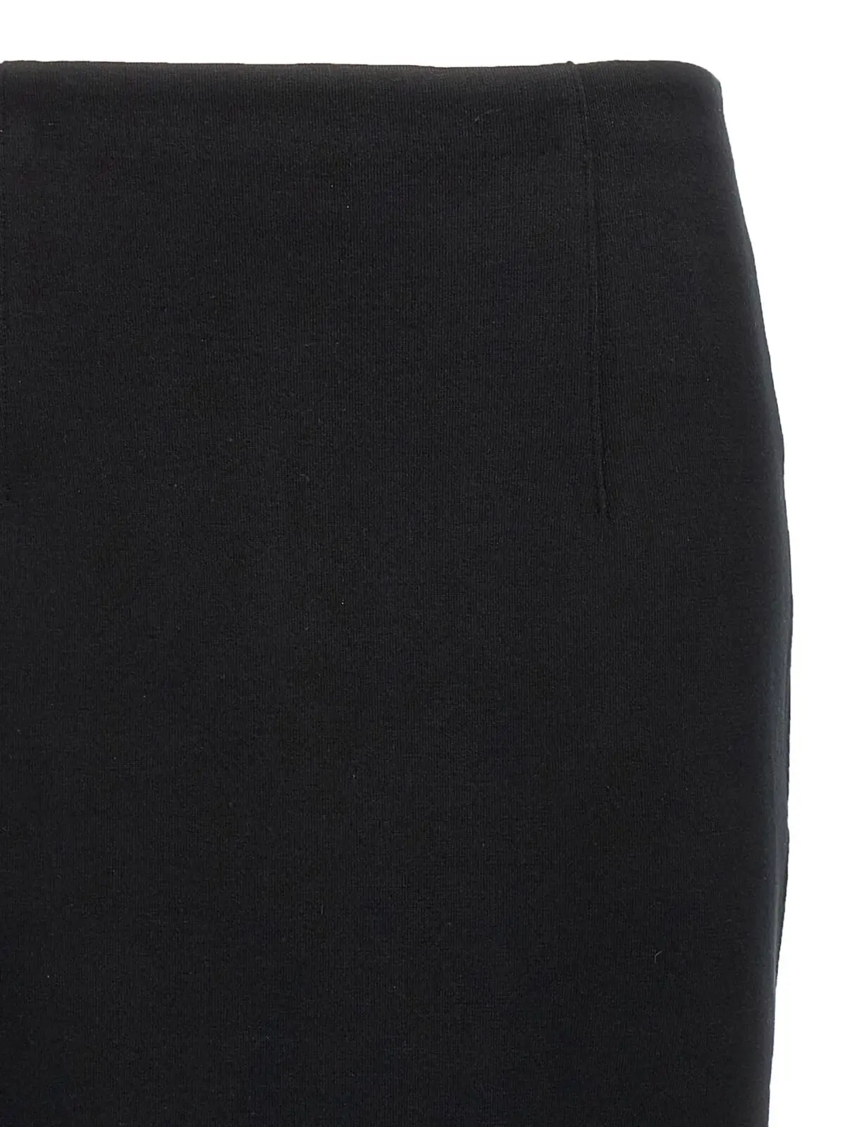 Спідниця з подвійного трикотажу Double face knit Auralee Чорна 3 Double face knit skirt Woman AURALEE Black