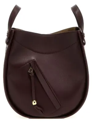 'Hammock Slice' crossbody bag LOEWE Bordeaux