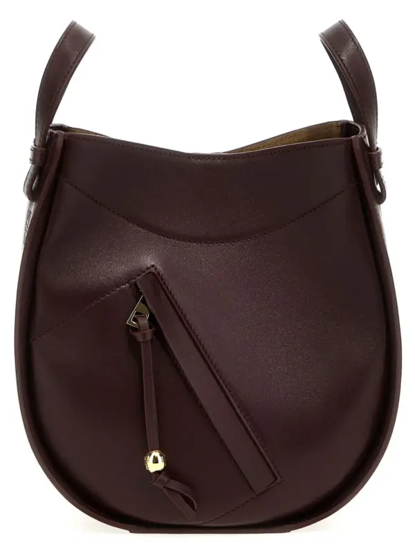 'Hammock Slice' crossbody bag LOEWE Bordeaux