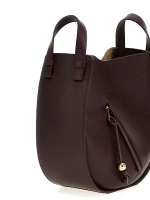 'Hammock Slice' crossbody bag Woman LOEWE Bordeaux