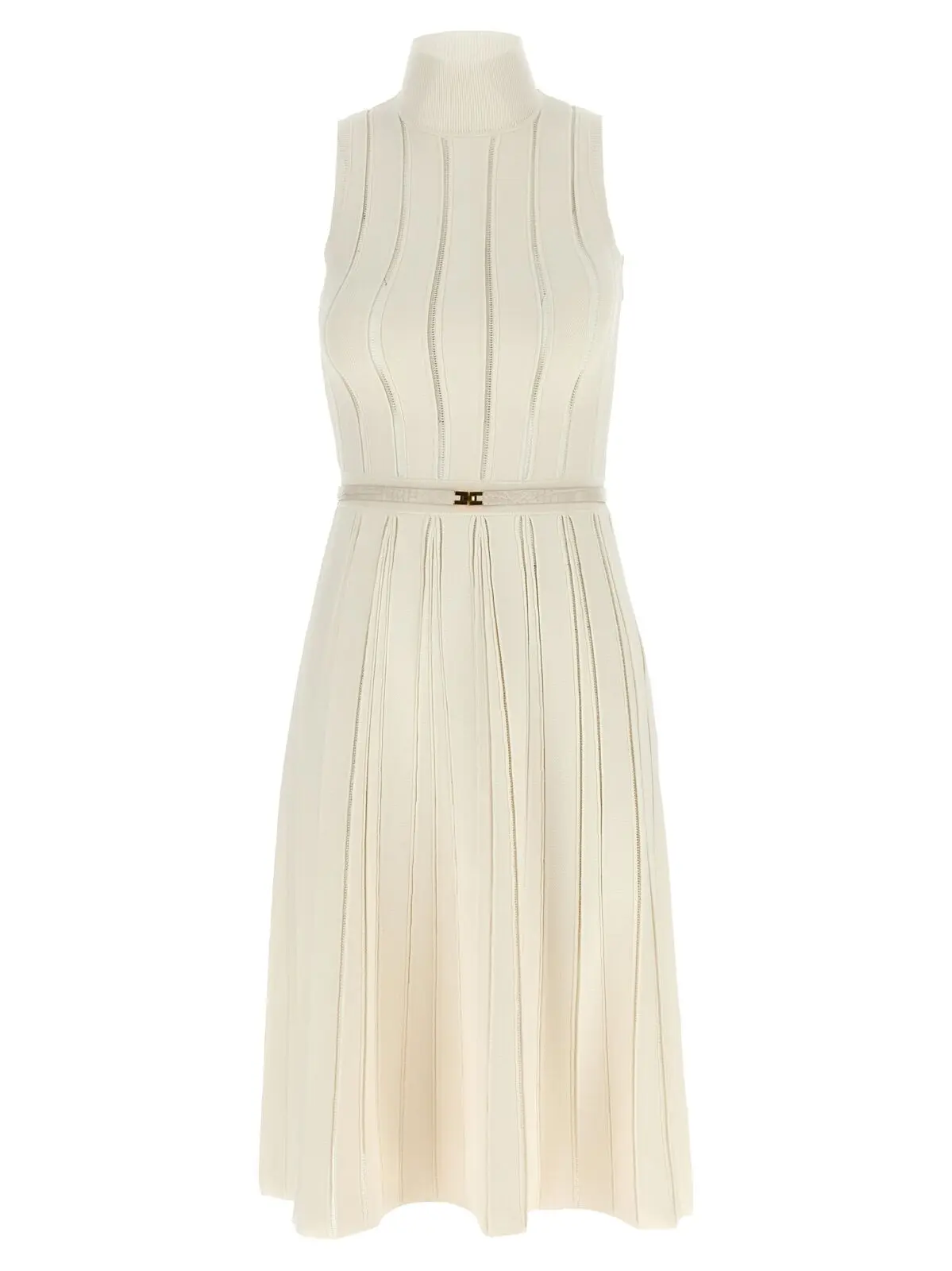 Сукня в’язана à jour Elisabetta Franchi Біла 1 Weft dress à jour ELISABETTA FRANCHI White
