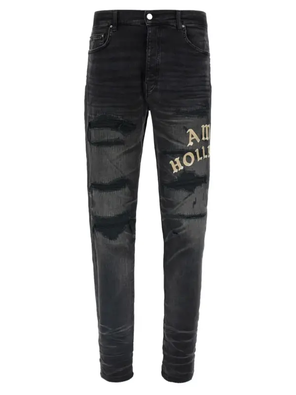 'Amiri Hollywood' jeans AMIRI Black