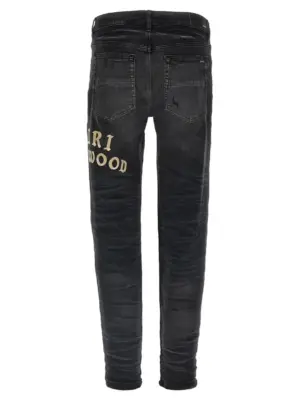 'Amiri Hollywood' jeans AMDNSY1152FADEDBLACK AMIRI Black