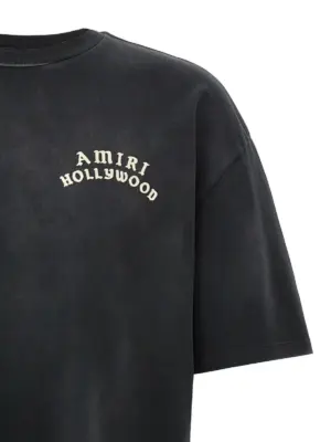 'Amiri Hollywood' T-shirt Man AMIRI Black