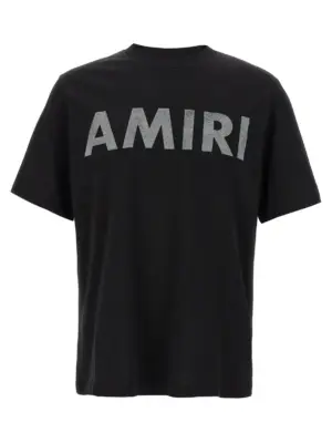 'Stencil' T-shirt AMIRI Black