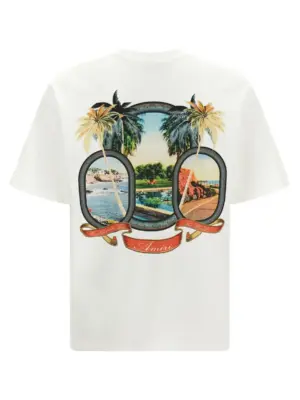 'Ma Paradise' T-shirt AMJYTE1217IVORY AMIRI White