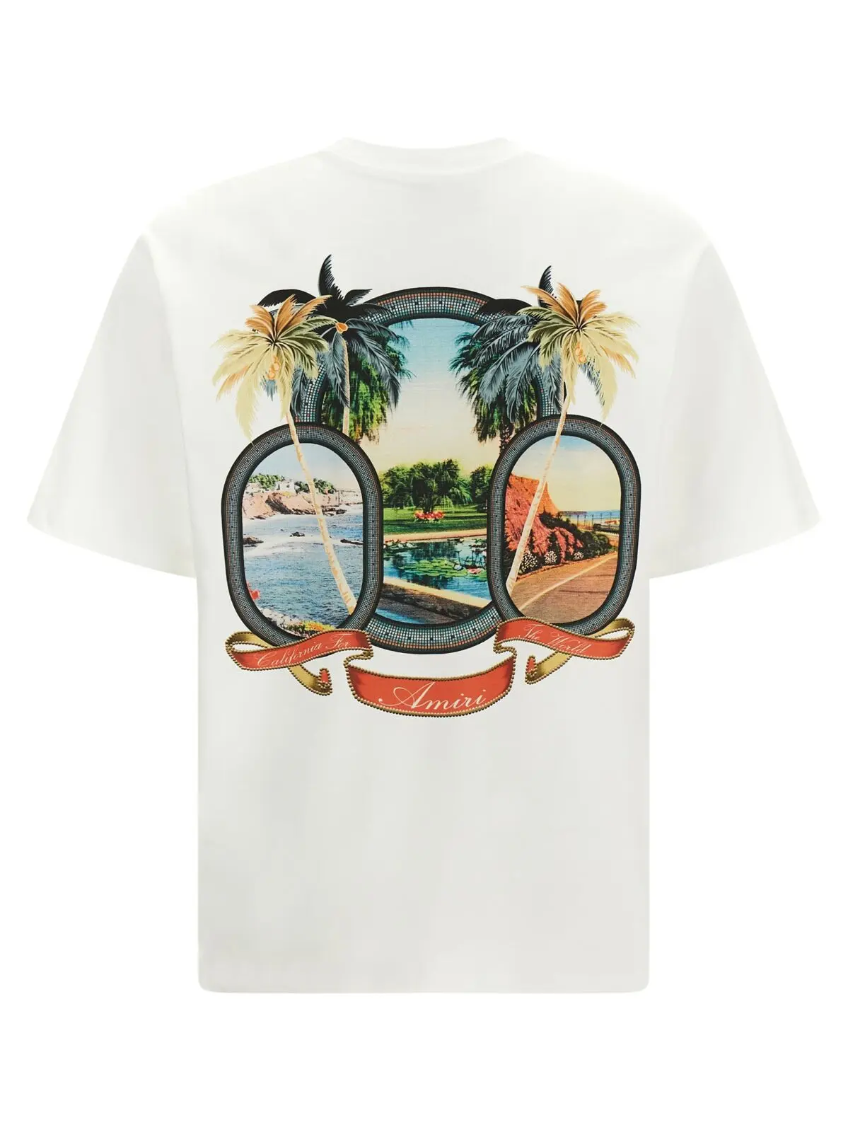 Футболка Amiri Ma Paradise Біла 2 'Ma Paradise' T-shirt AMJYTE1217IVORY AMIRI White