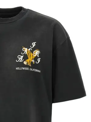 'Crystal Eagle Tee' T-shirt Man AMIRI Black