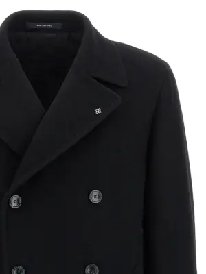 'Arden' coat Man TAGLIATORE Black