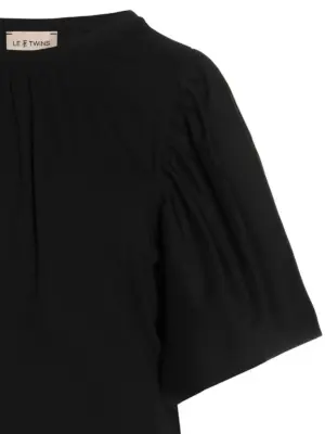 'Asia' T-shirt Woman LE TWINS Black