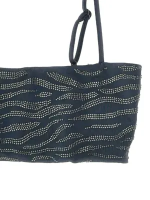 'Athena' bikini top ATHENASHINYSTRASSZEBRA16H MC2 SAINT BARTH Gray