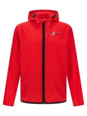 Comme Des Garçons Play x K-Way Jacket COMME DES GARÇONS PLAY Red