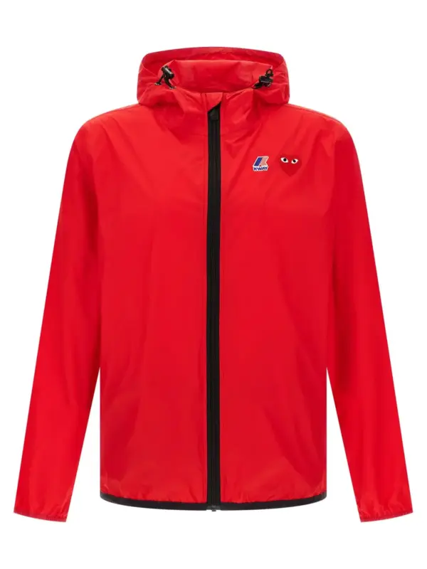 Comme Des Garçons Play x K-Way Jacket COMME DES GARÇONS PLAY Red