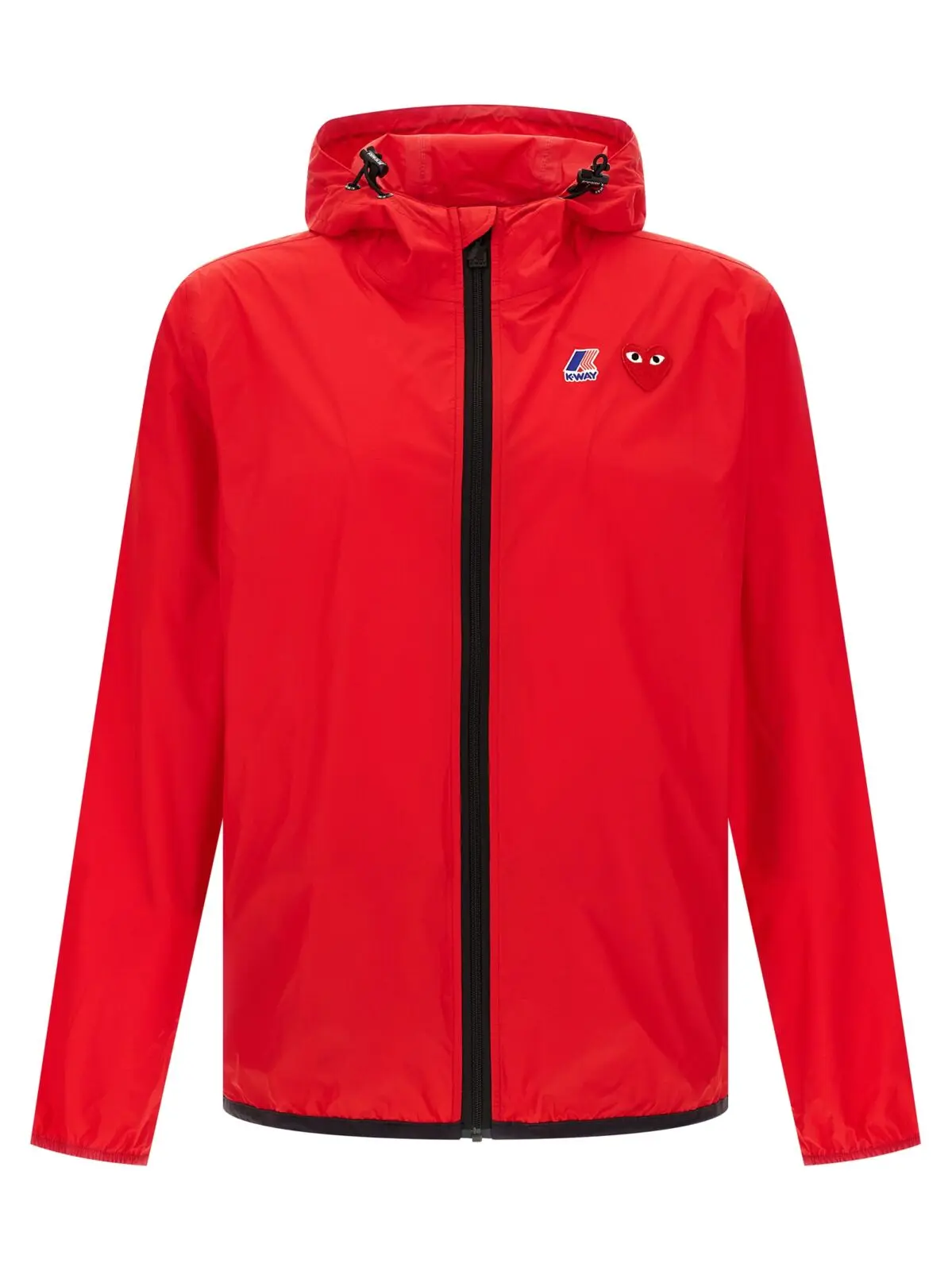 Куртка Comme Des Garçons Play x K-Way Comme Des Garçons Play Червона 1 Comme Des Garçons Play x K-Way Jacket COMME DES GARÇONS PLAY Red